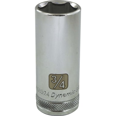 Dynamic 3/8" Drive, 3/4" SAE Socket, 6 Points D008524